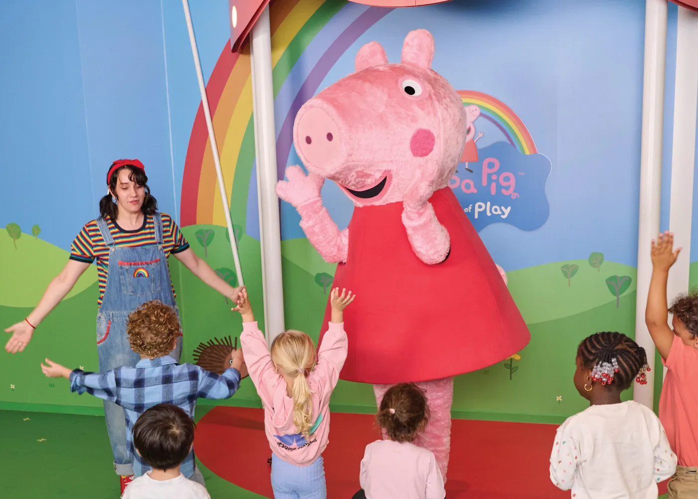 Oinktastic Indoor Play Area  Peppa Pig World of Play Chicago